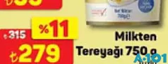 MİLKTEN TEREYAĞI 750 G MİLKTEN TEREYAĞI 750 G